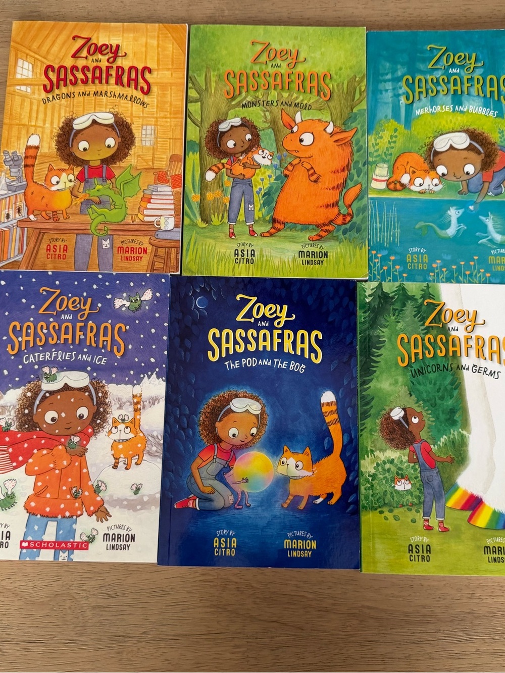 Kids Book Set - Colorful Illustrated Covers